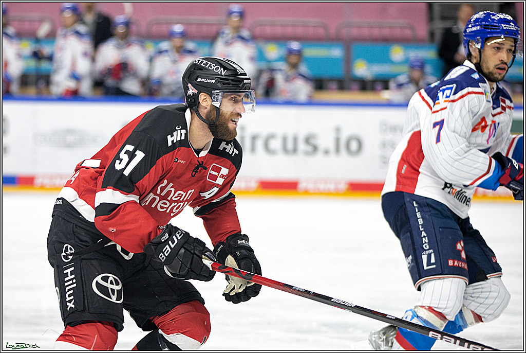 PENNY DEL; Koelner Haie- Adler Mannheim; Koeln, 02.01.2022